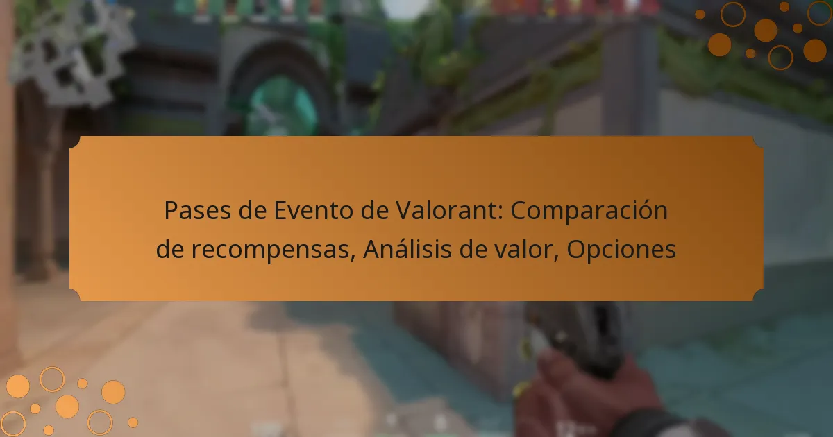 Pases de Evento de Valorant: Comparación de recompensas, Análisis de valor, Opciones