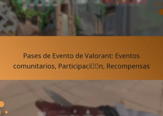 Pases de Evento de Valorant: Eventos comunitarios, Participación, Recompensas