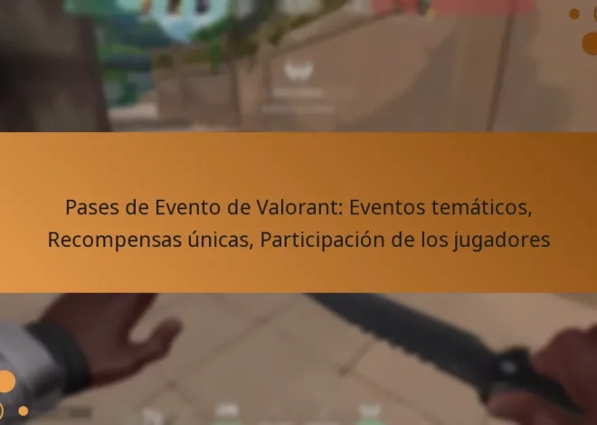 Pases de Evento de Valorant: Eventos temáticos, Recompensas únicas, Participación de los jugadores