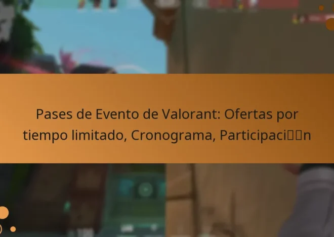 Pases de Evento de Valorant: Ofertas por tiempo limitado, Cronograma, Participación