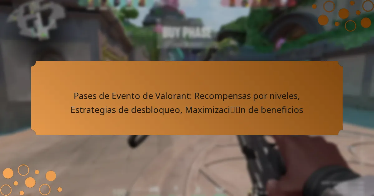 Pases de Evento de Valorant: Recompensas por niveles, Estrategias de desbloqueo, Maximización de beneficios