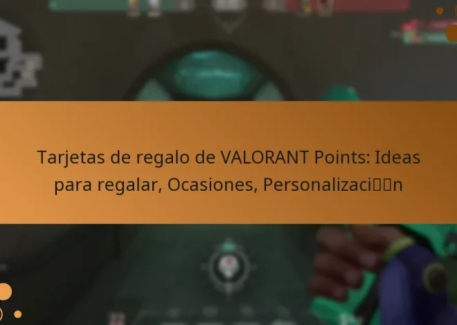 Tarjetas de regalo de VALORANT Points: Ideas para regalar, Ocasiones, Personalización