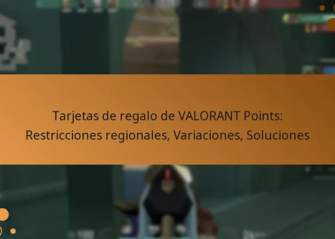 Tarjetas de regalo de VALORANT Points: Restricciones regionales, Variaciones, Soluciones